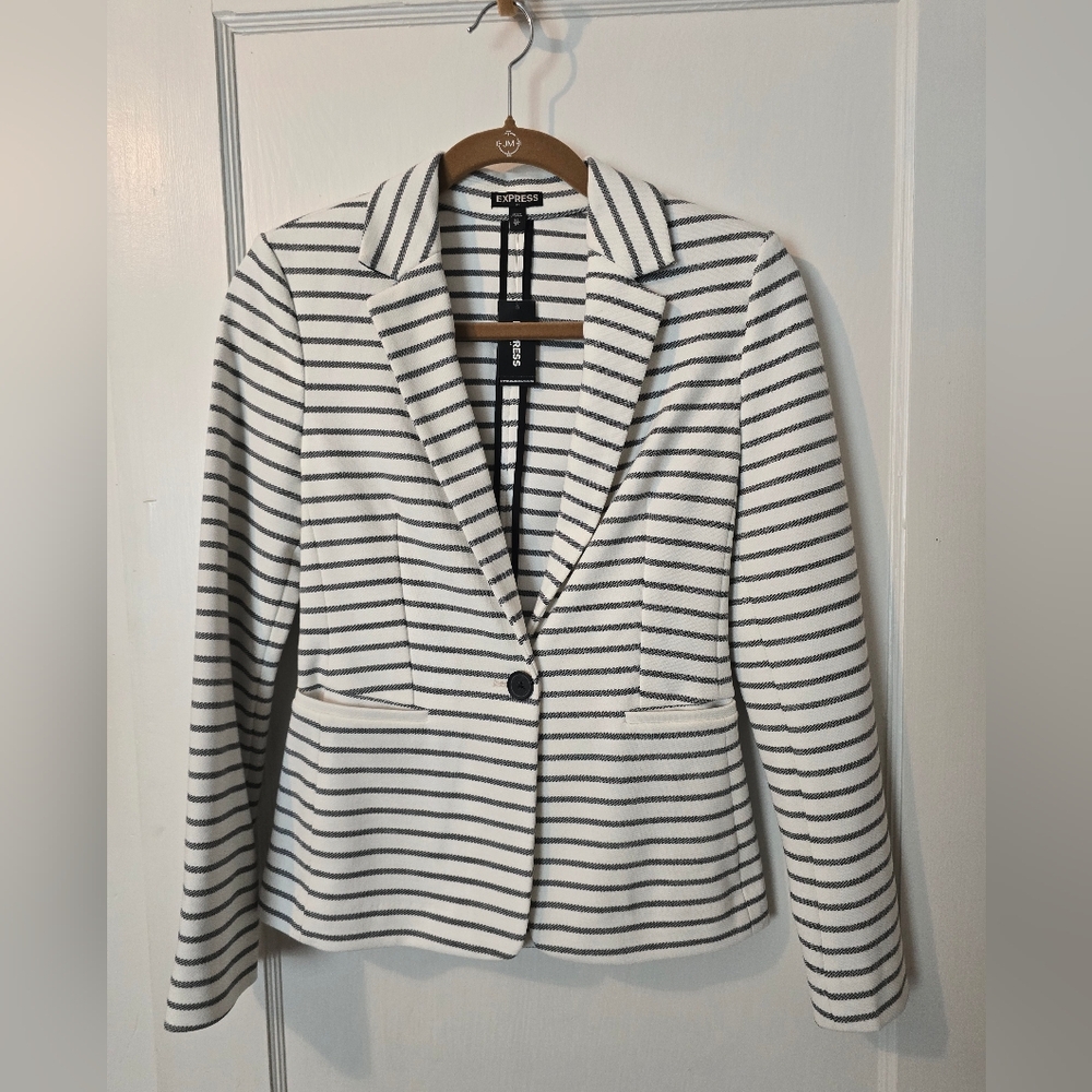 NWT EXPRESS Striped Blazer